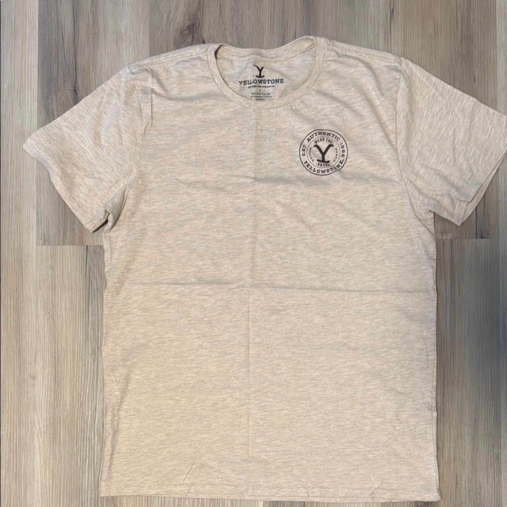 Beige T-Shirt for Men